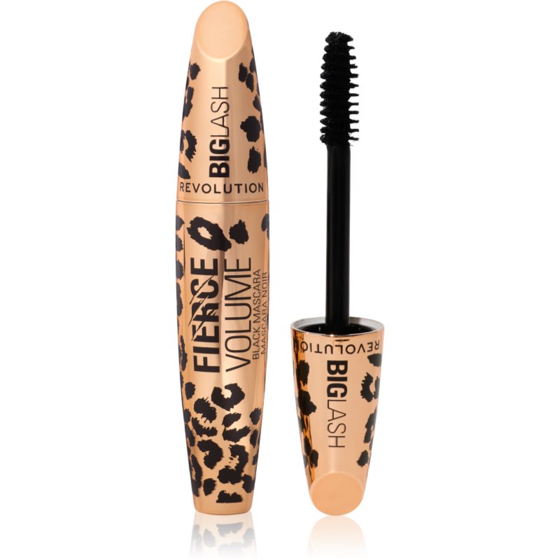 Revolution Big Lash Fierce Volume riasenka pre objem a zahustenie rias odtieň Black 9 g